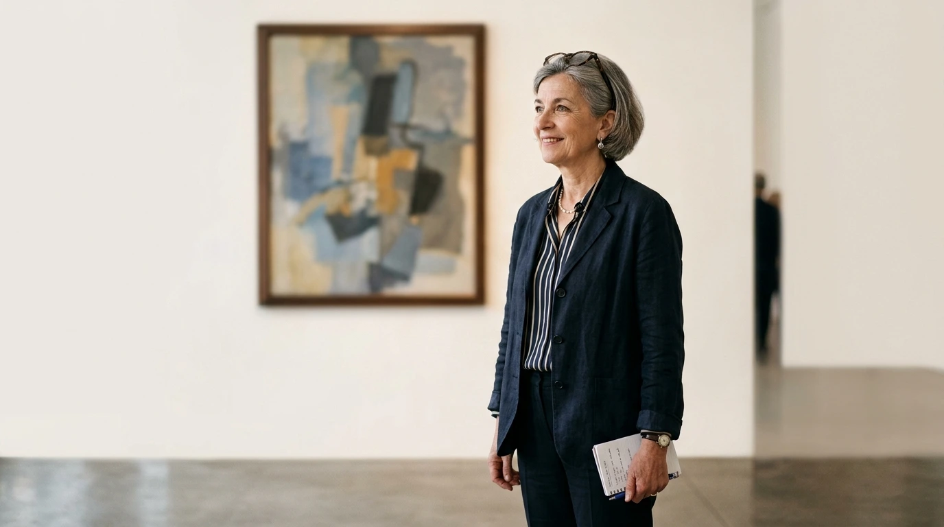 Odile Vergnaud, conseil en achat d’art et autrice de Cimaise
