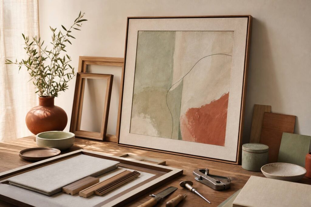 Encadrement d’un tableau : quel prix et quel style choisir, Comprendre le rôle du cadre