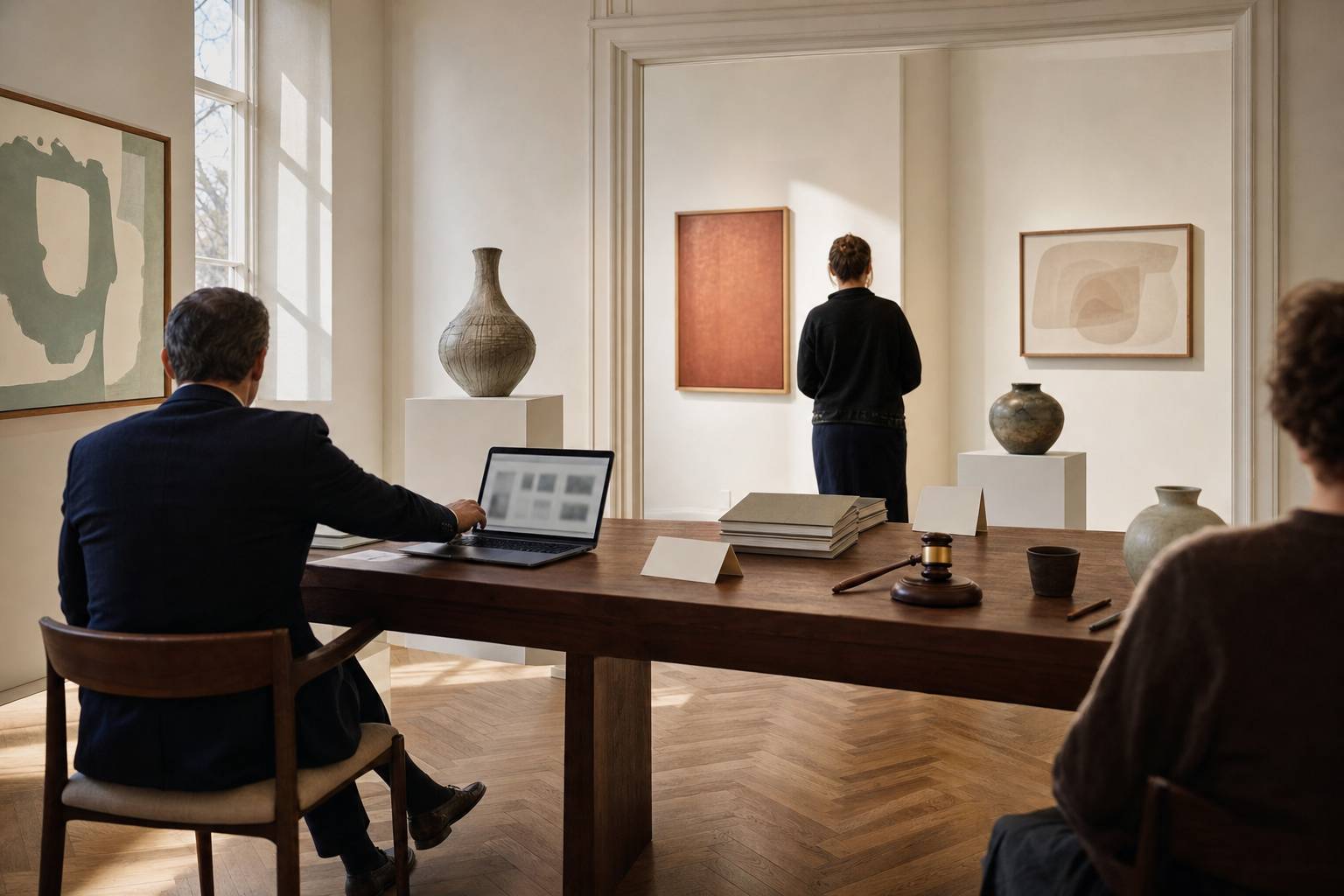 Enchères, galerie ou en ligne : où acheter une œuvre d’art, Enchères d’art : fonctionnement