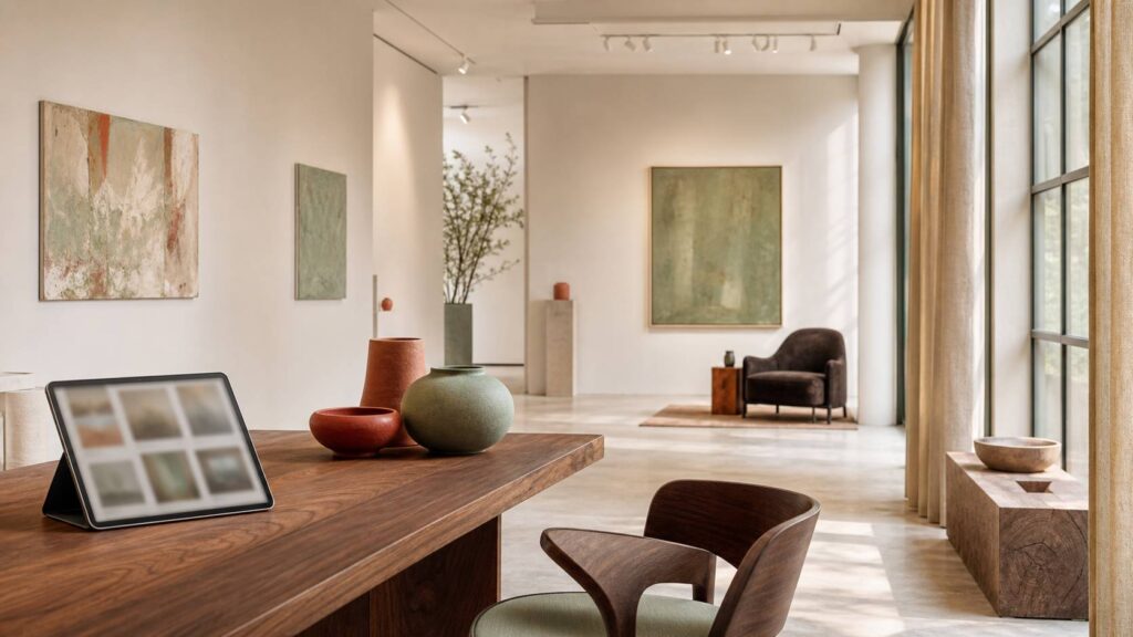Galerie d’art en ligne ou physique : que choisir en 2026 ?, Galerie physique ou