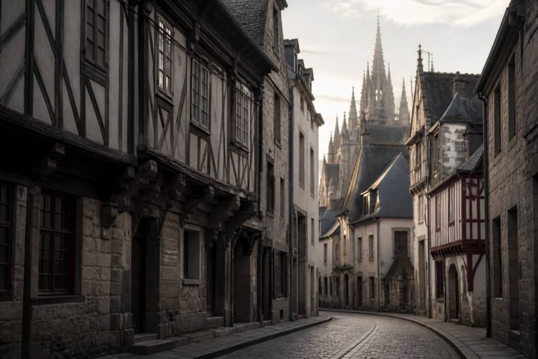 À Tréguier, les maisons médiévales, trésors du patrimoine breton, renaissent dans toute leur splendeur