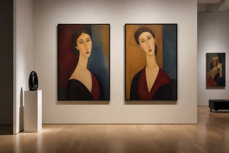 Paris : Deux chefs-d&rsquo;œuvre de Modigliani, estimés à 7 millions d&rsquo;euros, dévoilés au public après plus de 50 ans d&rsquo;absence