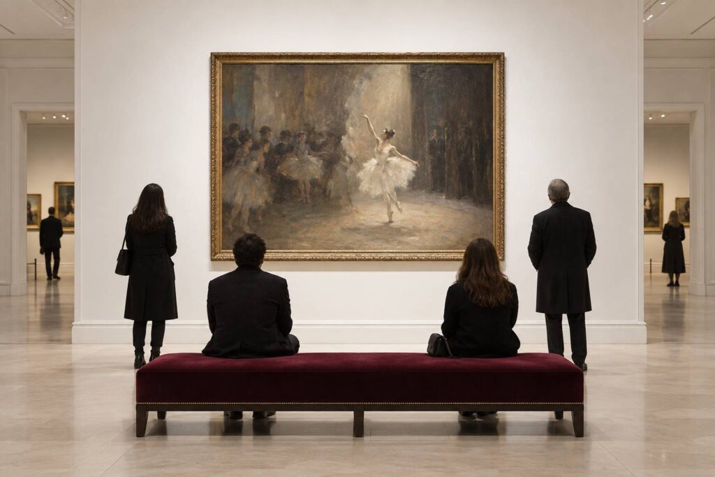 Illustration éditoriale du sujet : Edgar Degas et son chef-d'œuvre : un regard approfondi sur Le Ballet