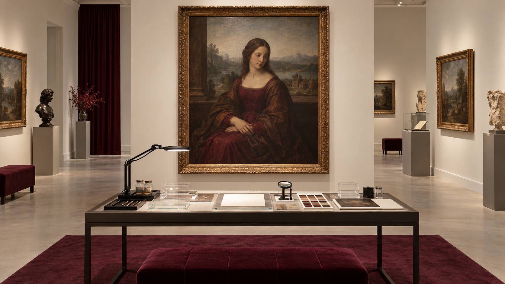 Illustration éditoriale du sujet : Les mystères de la Joconde de Léonard de Vinci enfin dévoilés par la science
