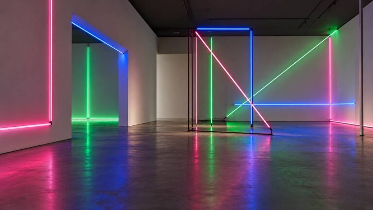 Art contemporain : Plongée dans les néons vibrants de Dan Flavin, maître incontesté du minimalisme