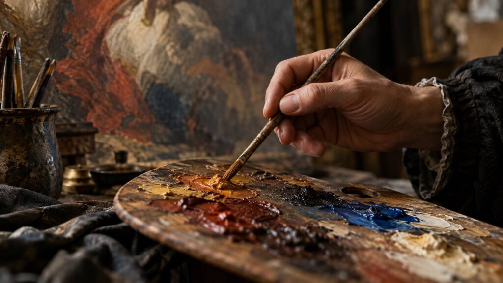 Illustration de détail sur le sujet : La magie d’Artemisia Gentileschi s’invite à Paris : une plongée dans l’univers de