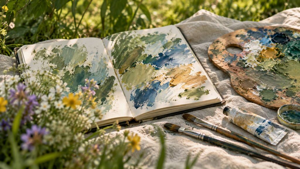 Illustration de détail sur le sujet : Le Déjeuner sur l’herbe de Monet : plongée au cœur d’un chef-d’œuvre